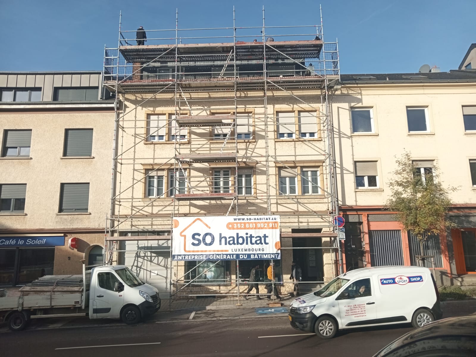 Toiture à Dudelange